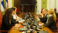 28. новембар 2016. Предсeдник Посланичке групе пријатељства са Норвешком у разговору са амбасадором Kраљевине Норвешке